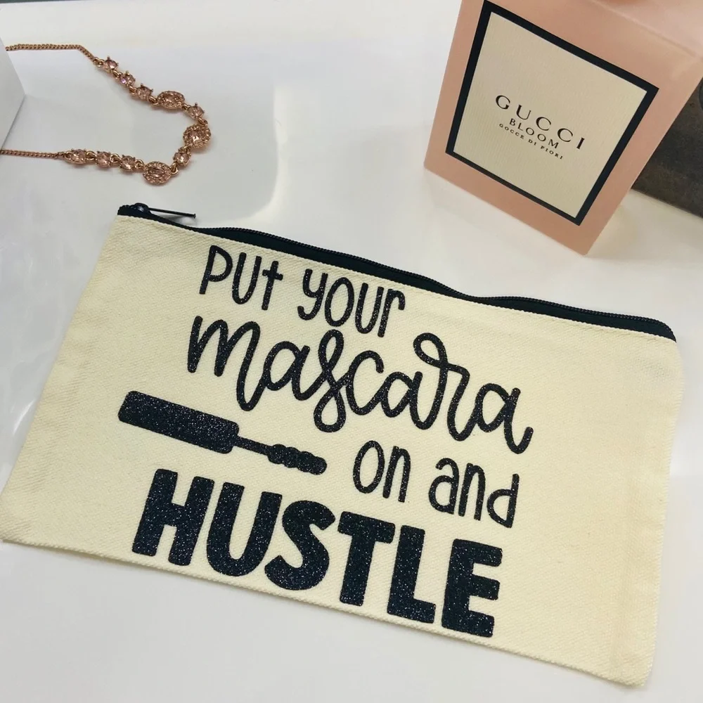 Mascara Cosmetic Zipper Bag‎